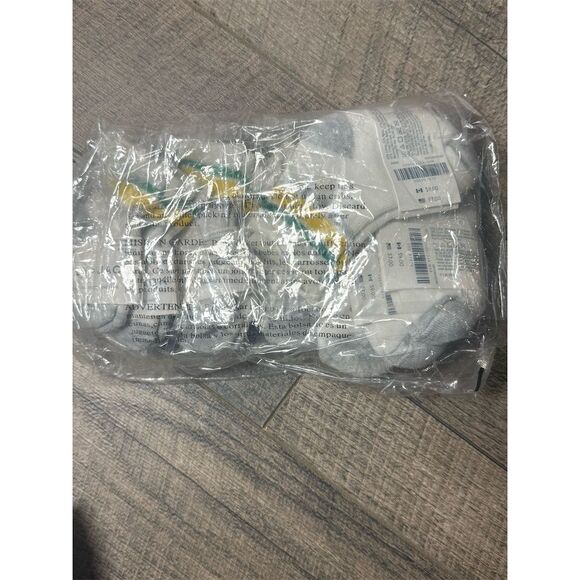 Janie and Jack Unisex Baby Crew Socks Set Multicolor 8 Pack - Picture 3 of 3